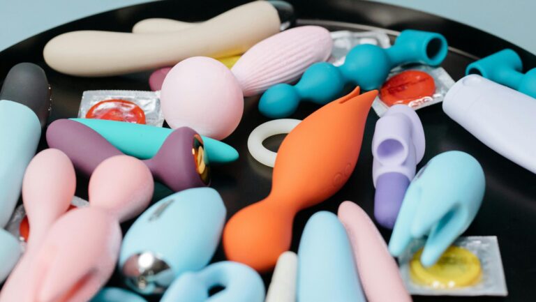 assortment of sex toys